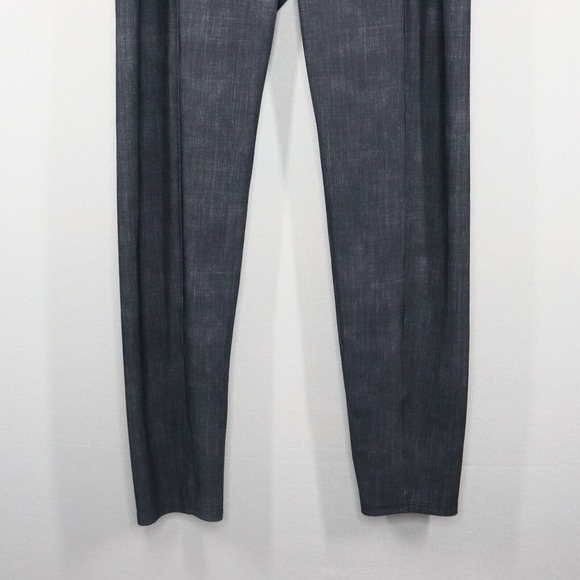 Lululemon Pants Here to There High Rise 7/8 Crop Size 8 Crosshatch Texture Black - Picture 3 of 7